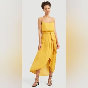 Modern Citizen Mila Layered Tank marigold Dress size L